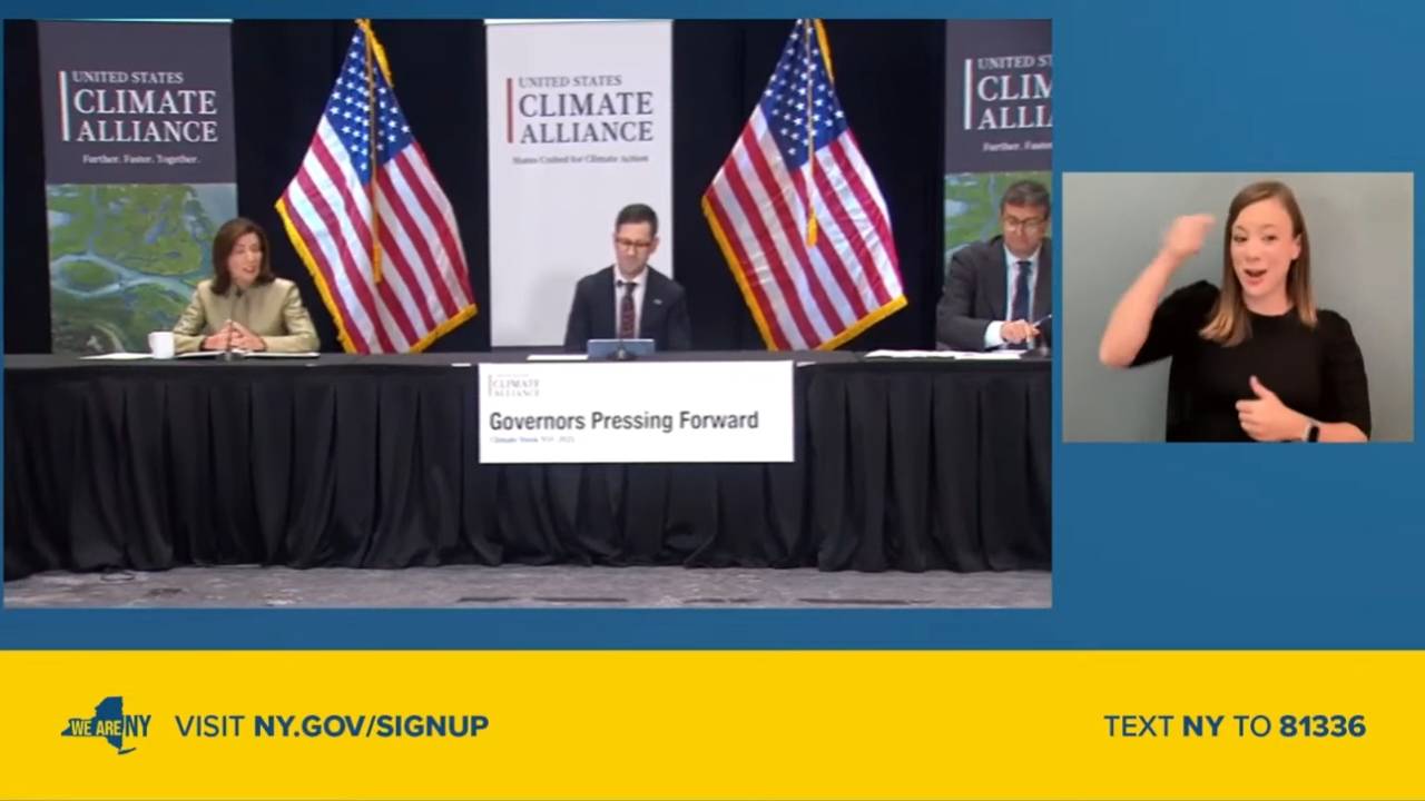 Climate Alliance - NY Gov. Hochul: Alliance "is more important now than ever before"