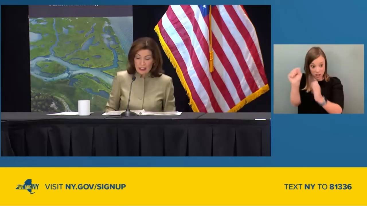 Climate Alliance - NY Gov. Hochul: "We're proving you can cut emissions and grow the economy at the same time"