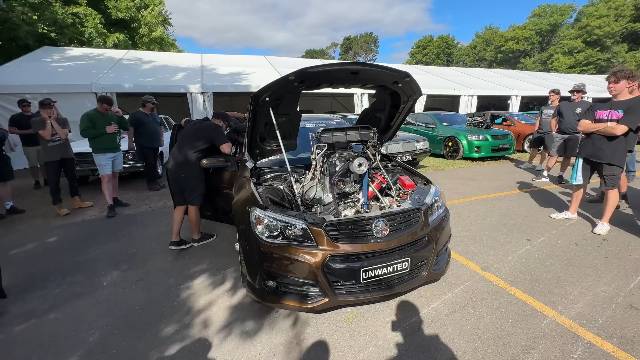 Car show enforcement and ejections