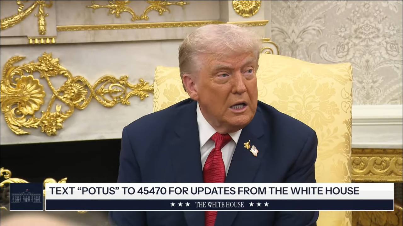 White House - President Trump: “they wanna see if they can get something done”