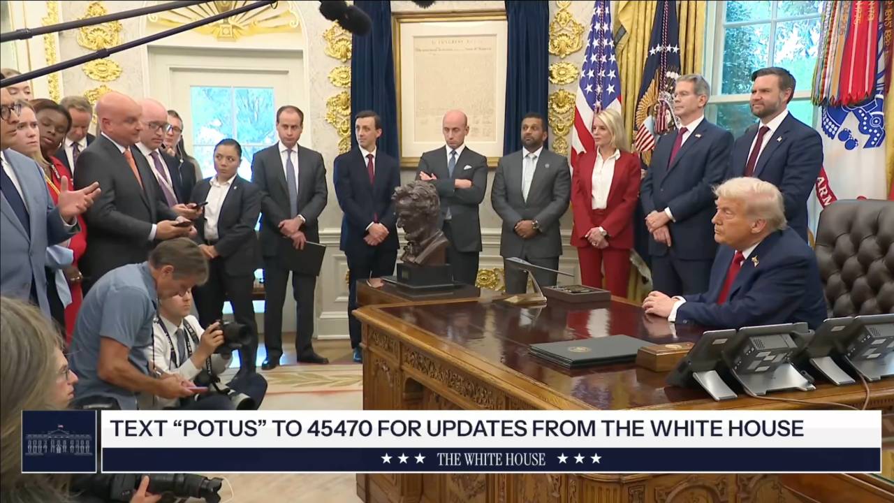 White House - President Trump: “These guys, they campaign on raising your taxes” 
