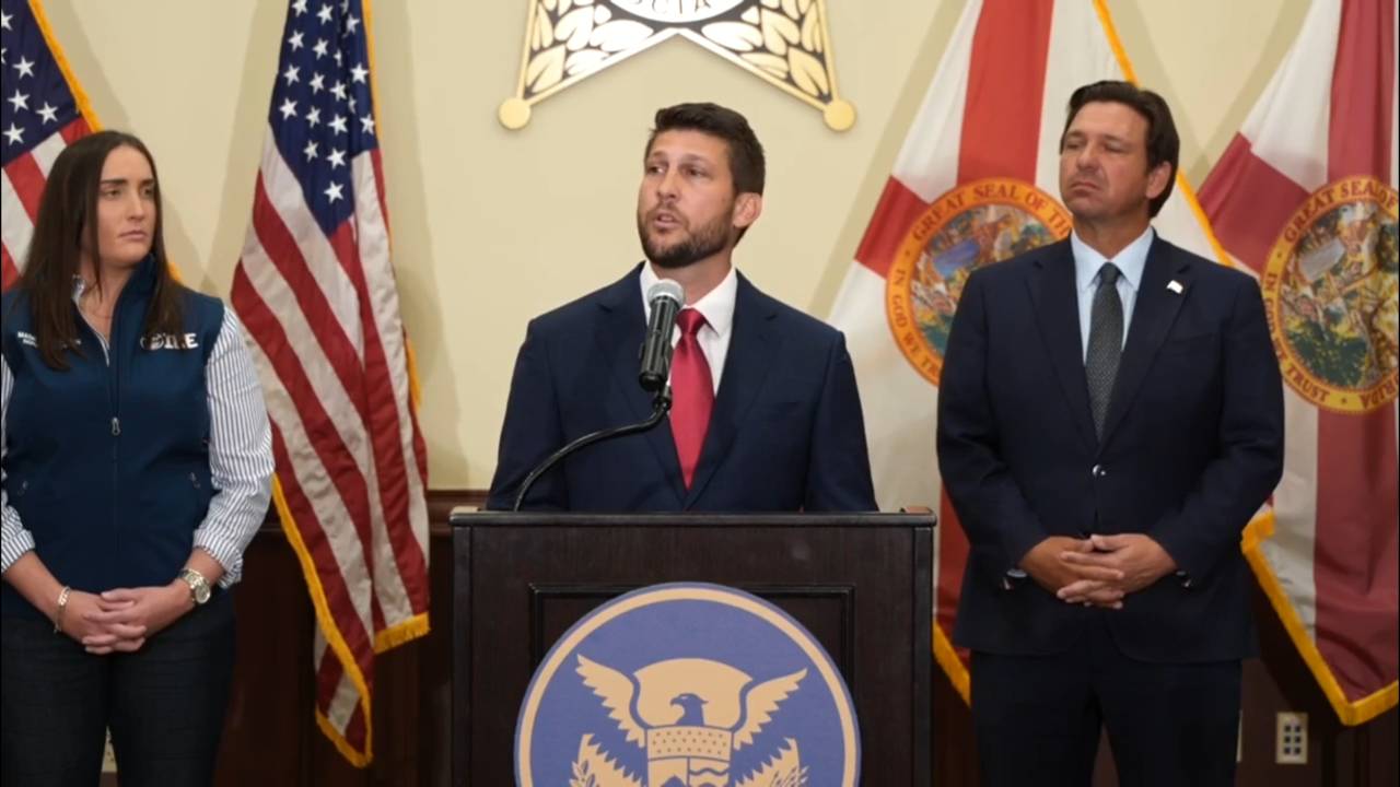 Florida - Attorney General James Uthmeier: "If you injure or attempt to target one of these officers, we will prosecute you to the absolute fullest"