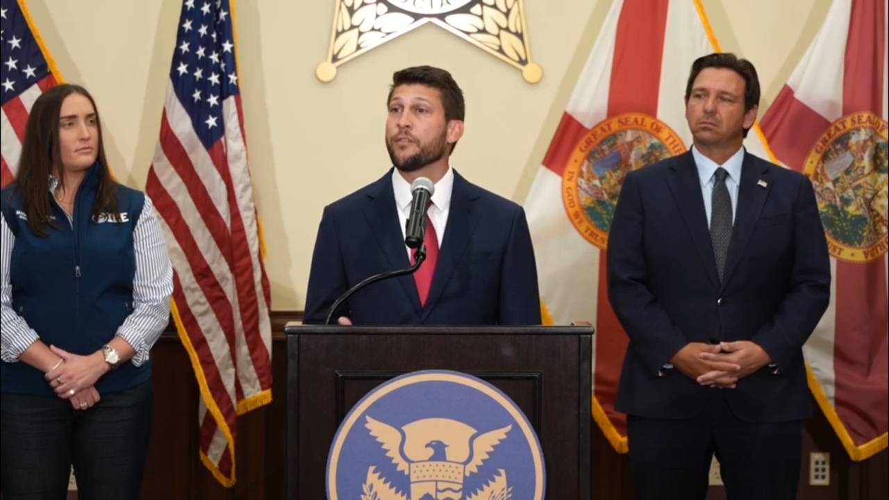 Florida - Attorney General James Uthmeier: " It's amazing what happens when you enable law enforcement to actually enforce the laws"