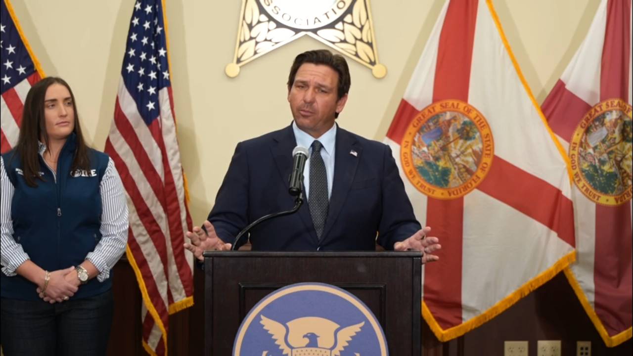 Florida - Gov. DeSantis on immigration enforcement policy: "Times have changed"