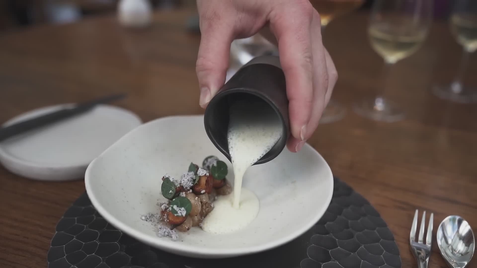 L'Enclume Simon Rogan tre-stjerne måltidsopplevelse