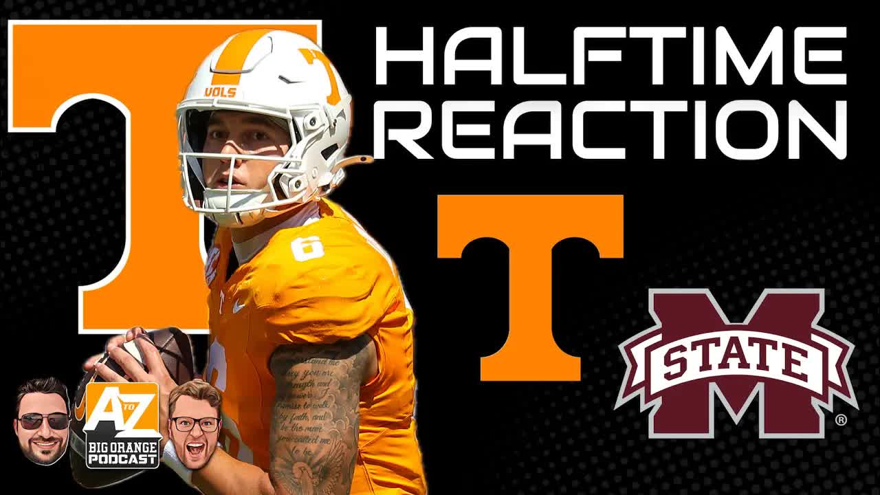 LIVE HALFTIME REACTION: Tennessee-Mississippi State episode artwork