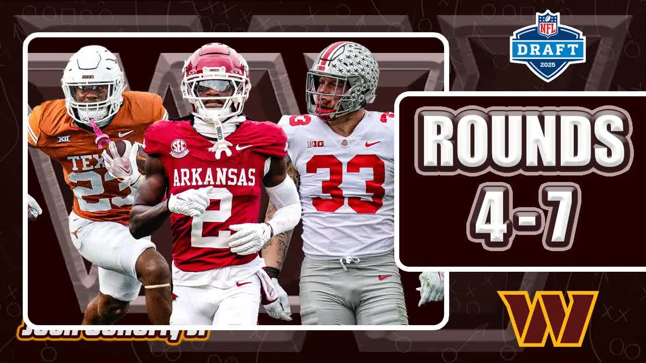 WASHINGTON COMMANDERS 2025 NFL DRAFT LIVE STREAM: DAY 3 episode artwork