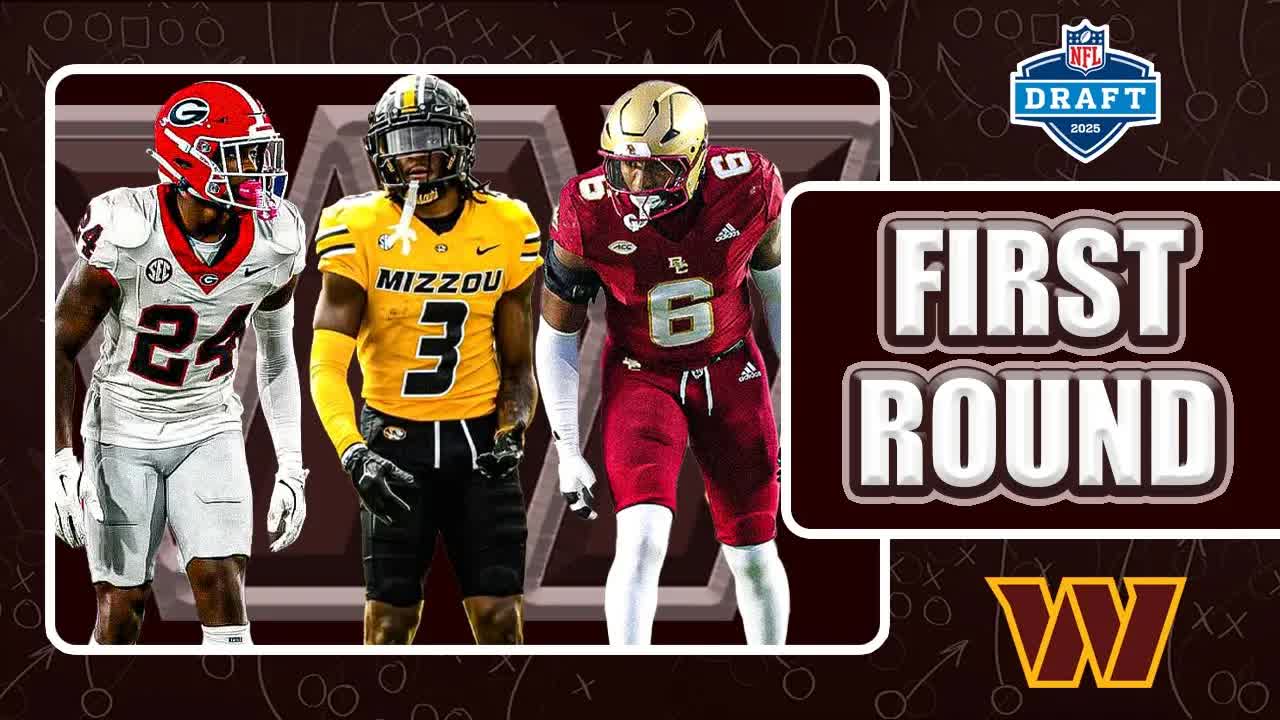 WASHINGTON COMMANDERS 2025 NFL DRAFT LIVE STREAM: DAY 1