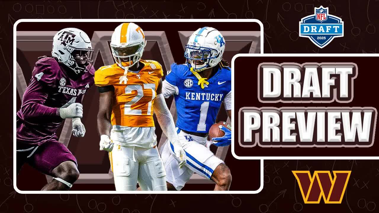 WASHINGTON COMMANDERS DRAFT PREVIEW STREAM episode artwork