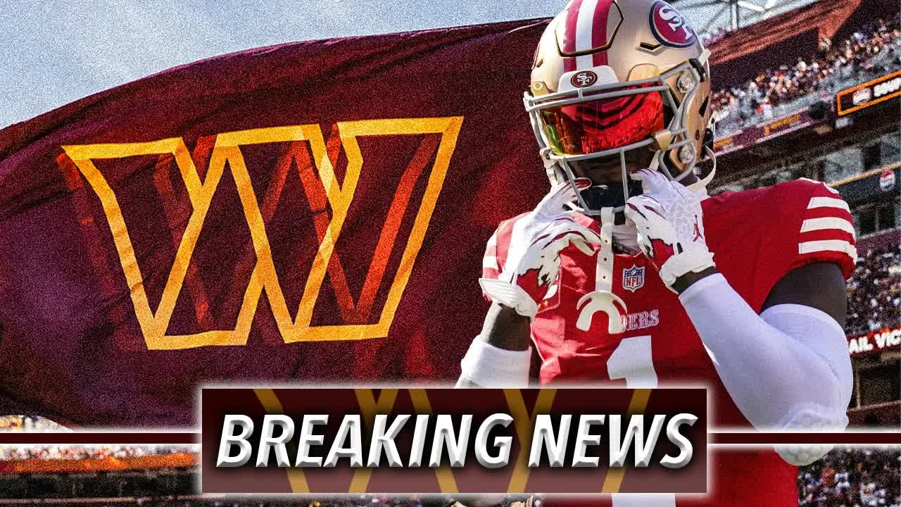 WASHINGTON COMMANDERS TRADE FOR WR DEEBO SAMUEL