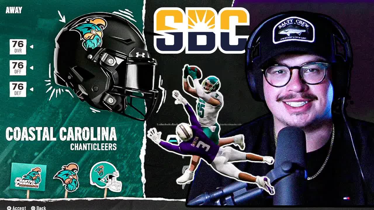 I Rebuild Coastal Carolina on College Football 25 Dynasty! EP#4 episode artwork