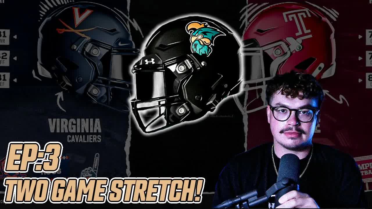 I Rebuild Coastal Carolina on College Football 25 Dynasty! EP#3 episode artwork