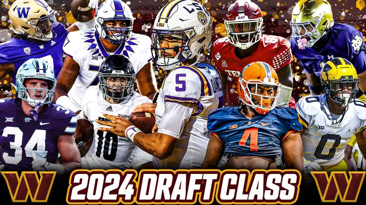 Washington Commanders 2024 NFL Draft Class Recap! episode artwork