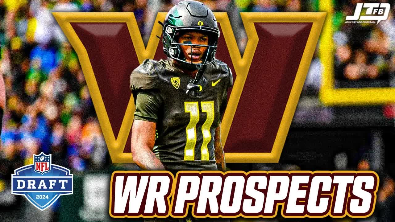 WR Prospects for the Washington Commanders in the 2024 NFL Draft! episode artwork