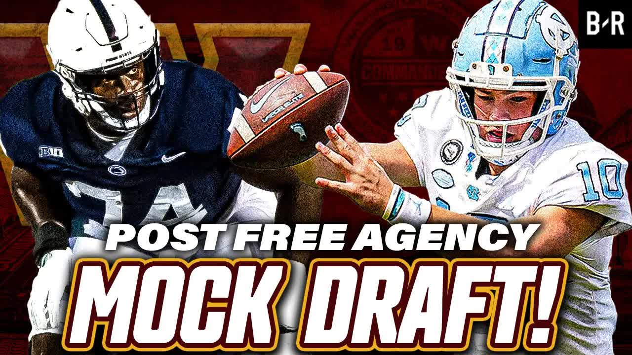 Washington Commanders Post Free Agency Mock Draft!