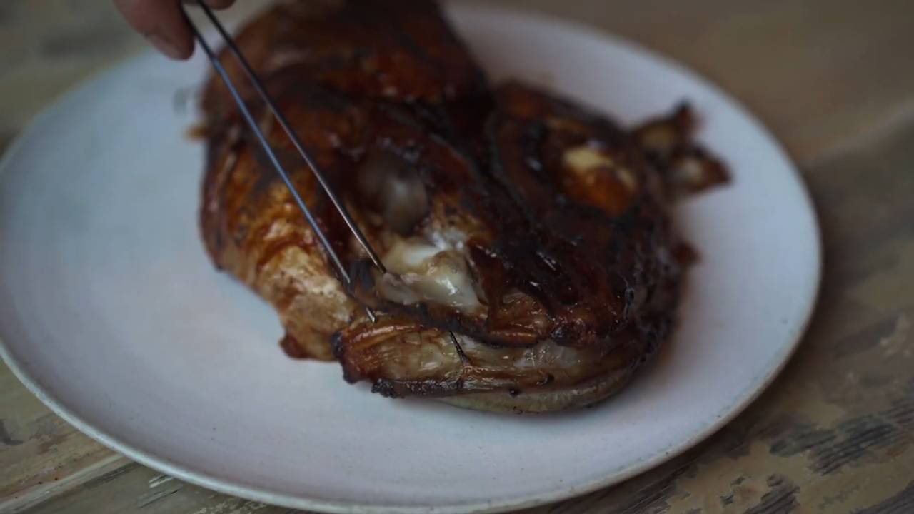 Slippurinn Island fiskeøyne torsk hode-til-hale