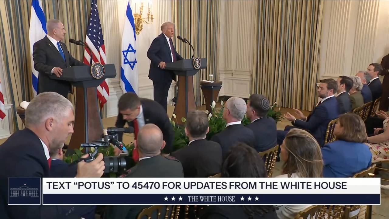 White House - President Trump: “I think it is maybe not really appropriate to take questions”