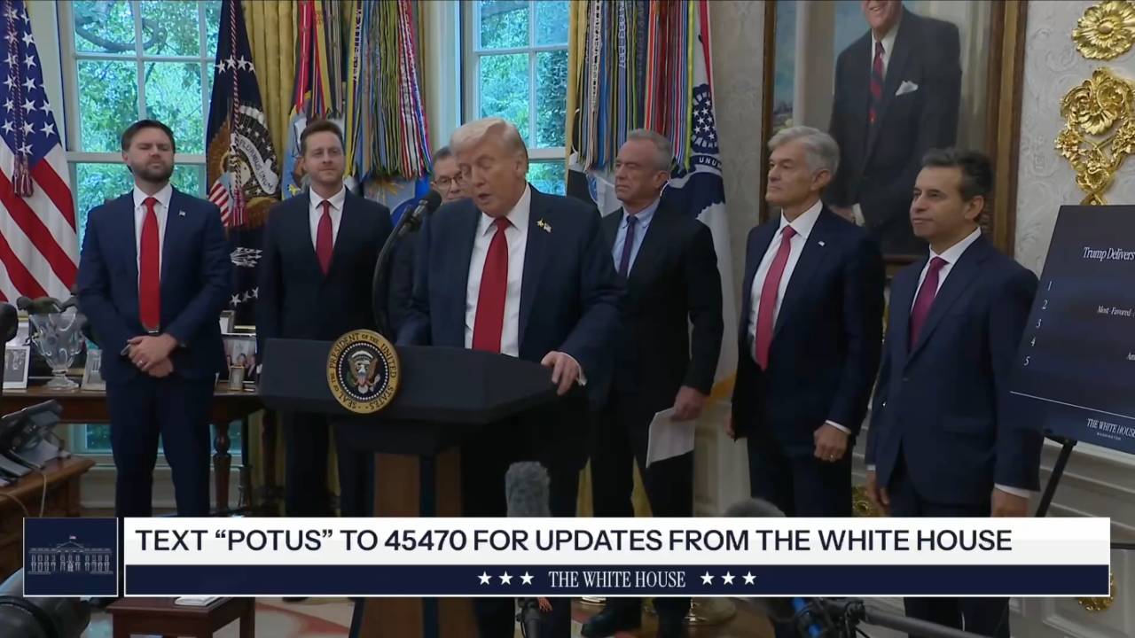 White House - President Trump: "Pfizer has agreed to offer countless prescription medications at major discounts”
