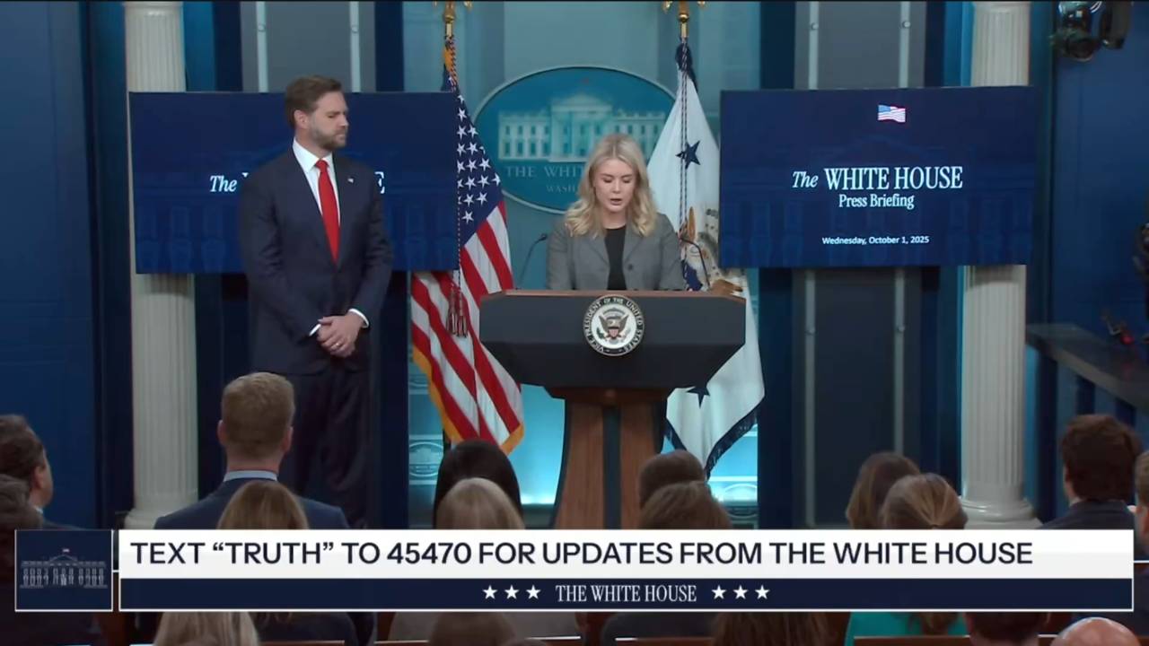 The White House - Press Sec. Leavitt: “If democrats actually cared about healthcare they would applaud the actions taken by President Trump just yesterday”