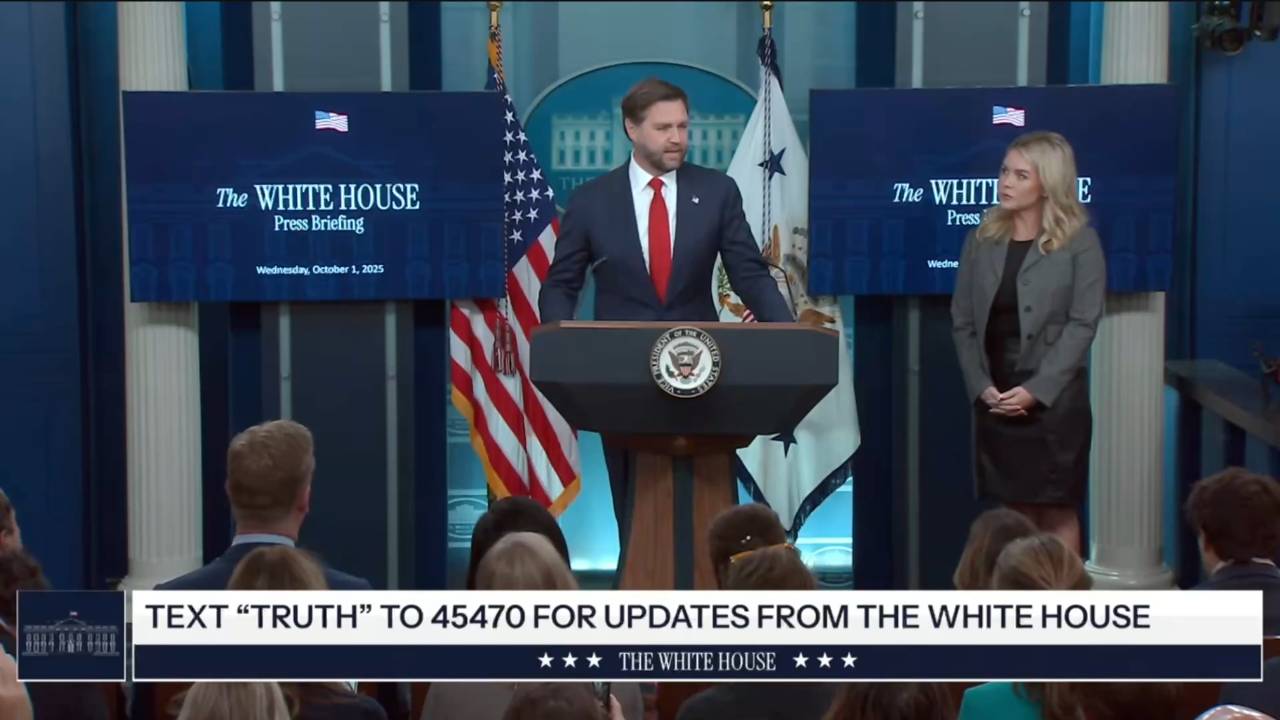 The White House - Press VP Vance on democrats: “They don’t actually do the hard work of making it happen”