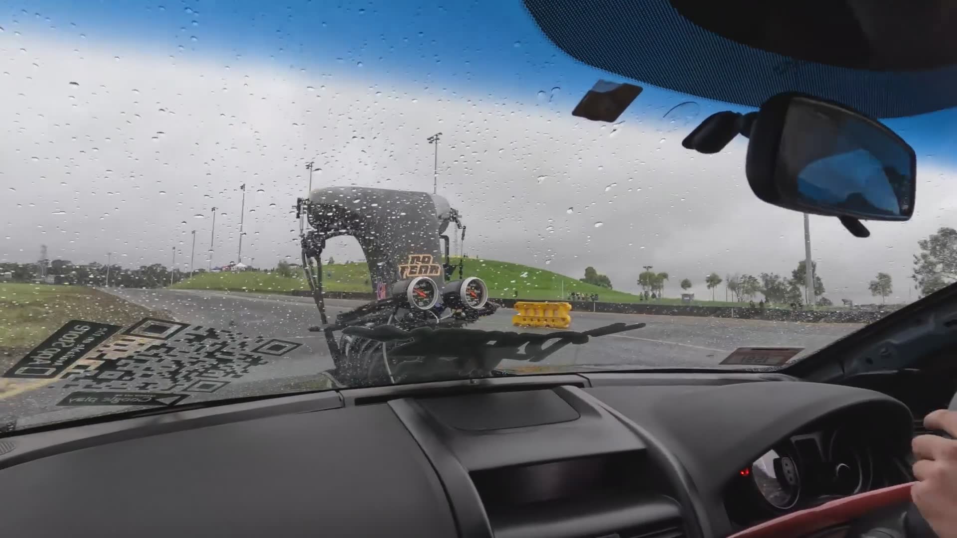 Weekend track destruction