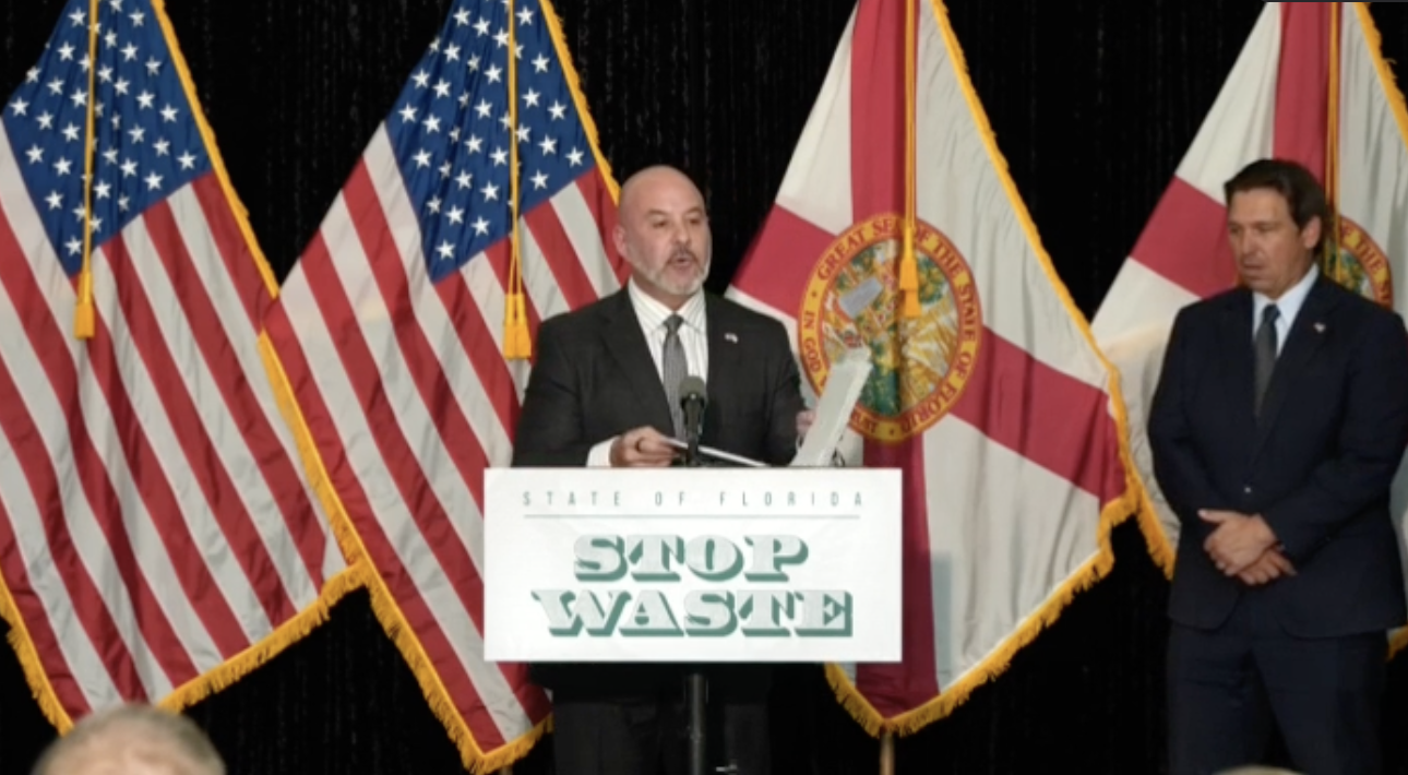 Blaise Ingoglia (Florida CFO): "We need good fiscal stewards of our tax dollars.