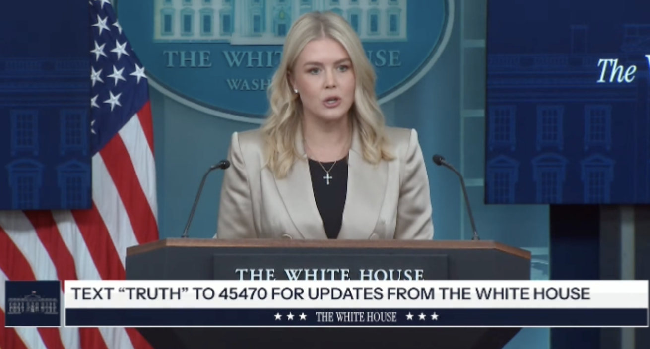 The White House– Karoline Leavitt: “Democrats are on the record repeatedly stating that they believe illegal aliens should have healthcare benefits.”