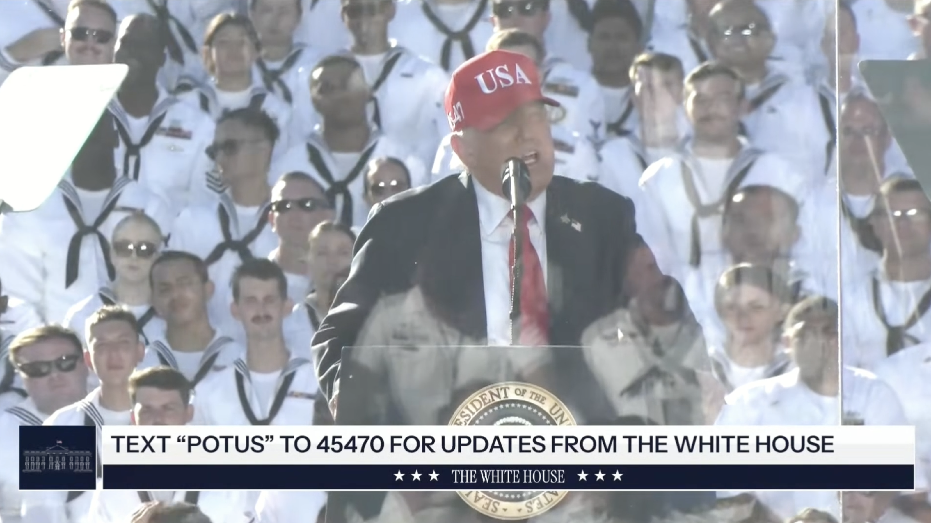 The White House– President Trump: “Please remember I wrote about Osama bin Laden exactly one year ago one year before He blew up the World Trade Center.”