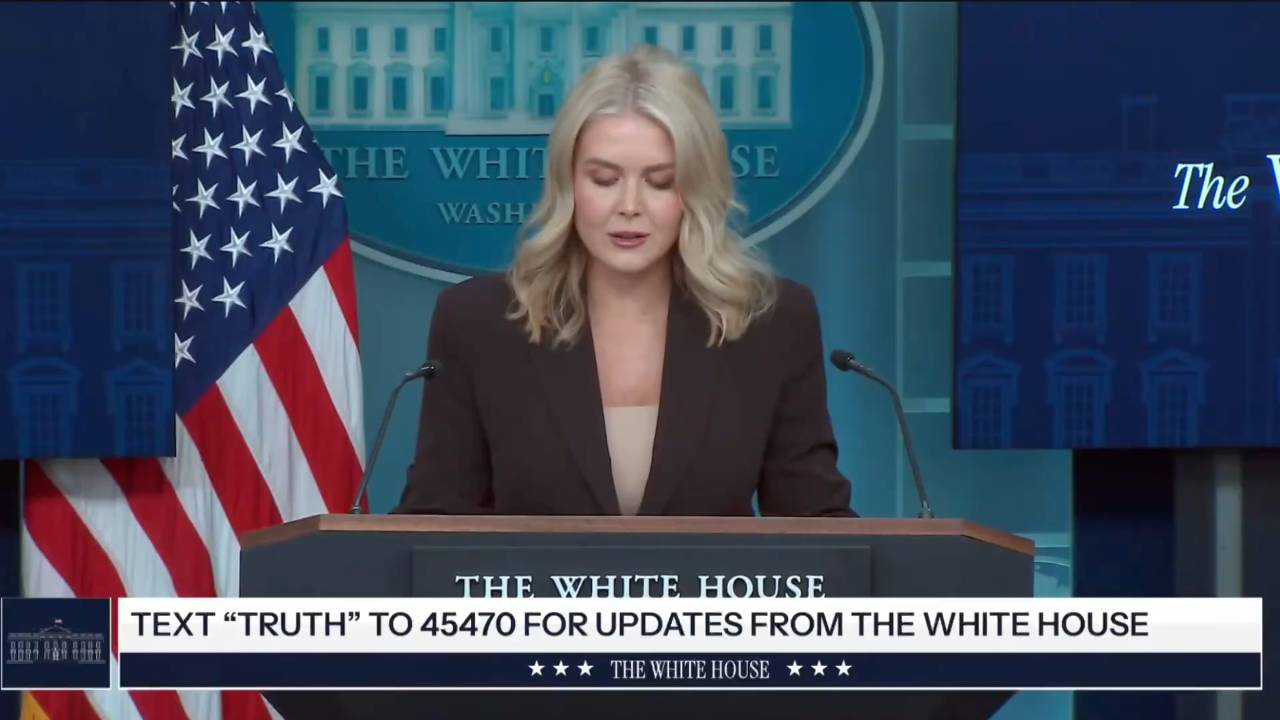 The White House - Press Sec. Leavitt: “The President is definitely committed to fixing and improving our healthcare system”