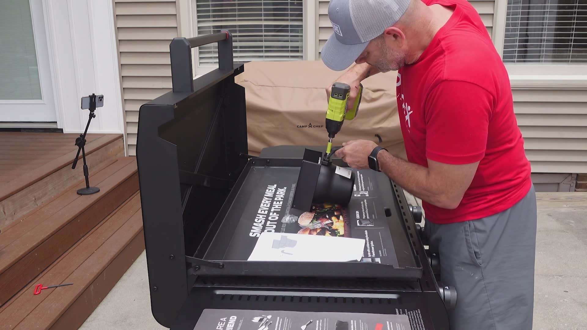 Assembling the Gridiron 36 flat top griddle
