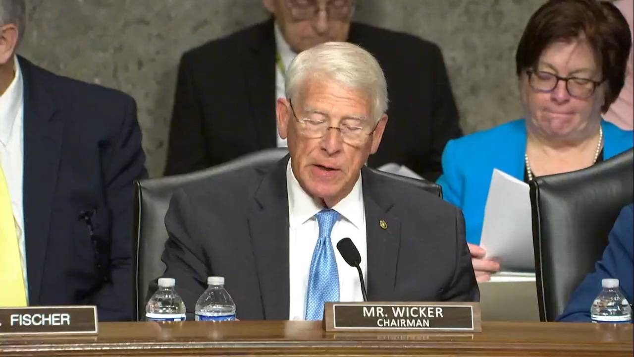 Senate Armed Services - Sen. Wicker (R-MS): "I hope to hear how Mr. Noh will inject more diplomatic skill and mutually beneficial approaches into our conversations with our close allies"
