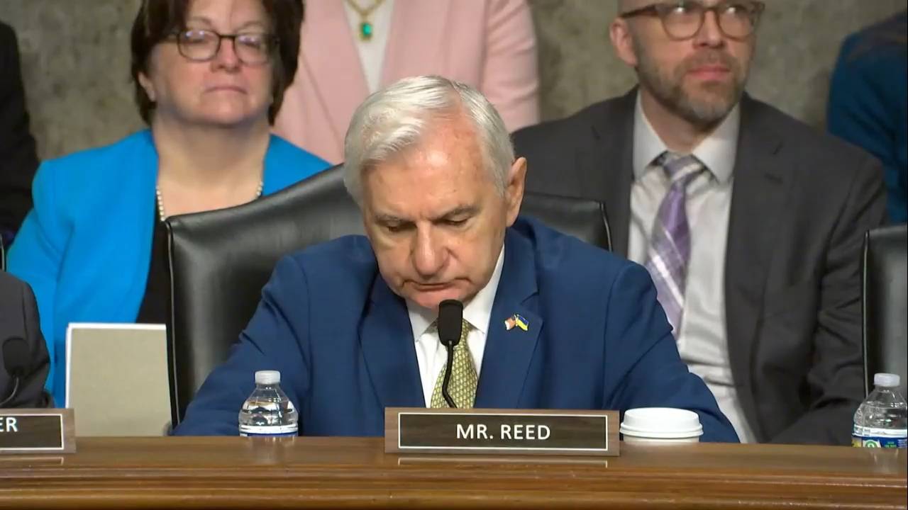 Senate Armed Services - Sen. Reed (D - RI): "I am concerned that the Trump administration has undermined years of progress with these allies"