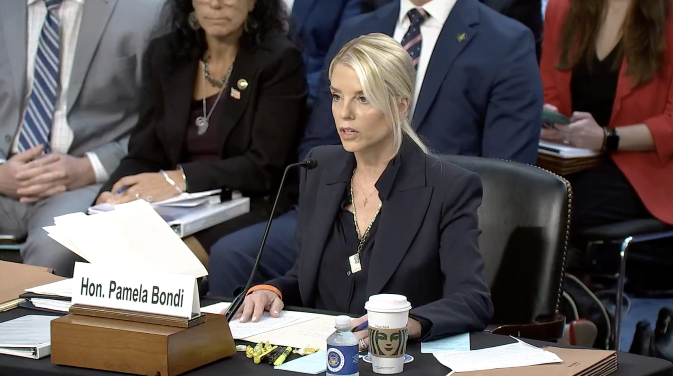 Oversight hearings to examine the Department of Justice– Pam Bondi: “They were playing politics with law enforcement powers.”