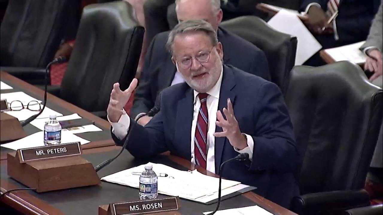 Senate Armed Services - Sen. Peters (D-MI): "I think most American's would be absolutely shocked if they realized what kind of digital footprint they are leaving"
