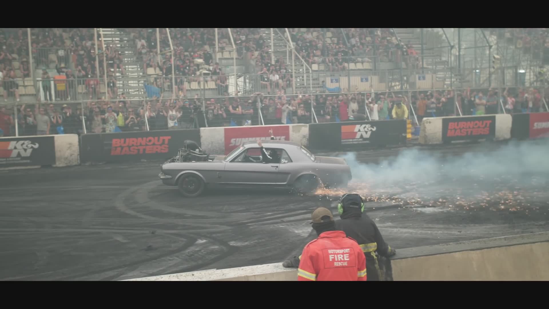 Burnout Masters finals at Summernats