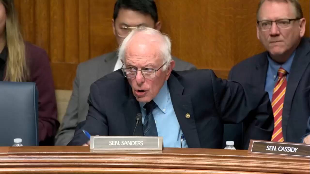 Senate Labor - Sen. Sanders (I-VT): "You have some of the richest people in the country trying to declare the NLRB unconstitutional"