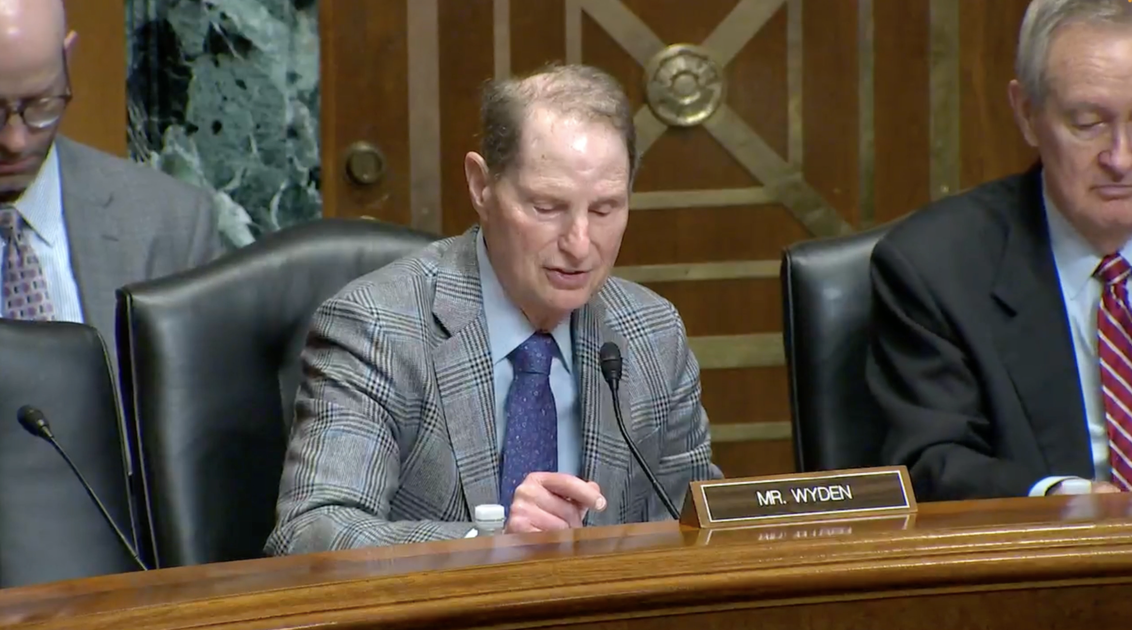 Senate Finance Meeting Business meeting to consider the nominations of Jonathan Greenstein…– Ron Wyden (D-OR): “The Trump administration is using the American people’s hard-earned money however it wants.”