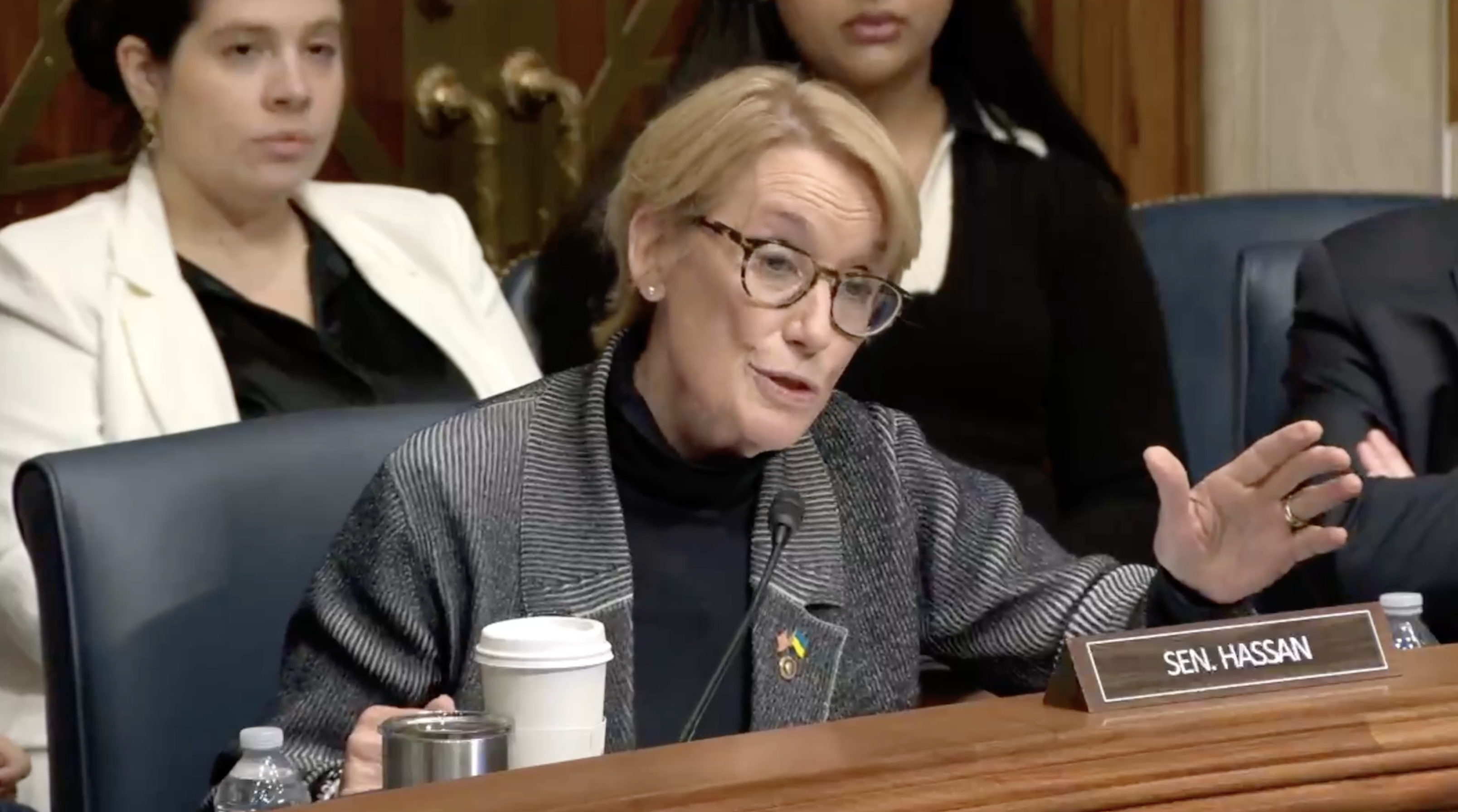 Senate Health, Education, Labor, and Pensions Meeting Business…– Sen. Hassan (D-NH): “Advanced Ai systems can be misused by bad actors to help create dangerous new pathogens.”