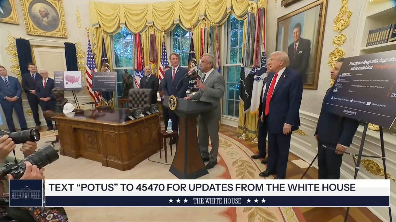 The White House - RFK Jr: “It’s critical that these companies are making these drugs in the United States”