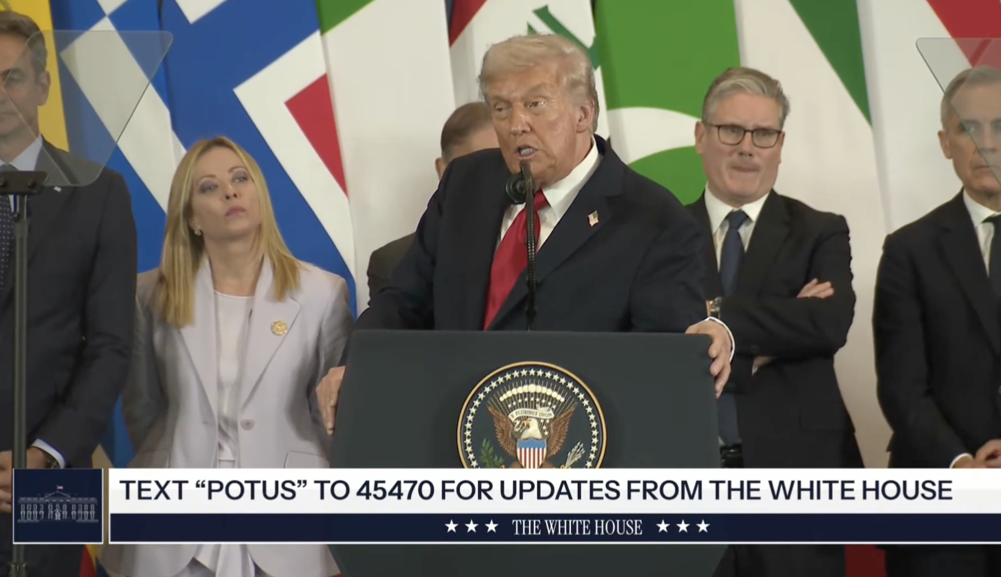 The White House– President Trump: “There won’t be a World War III”