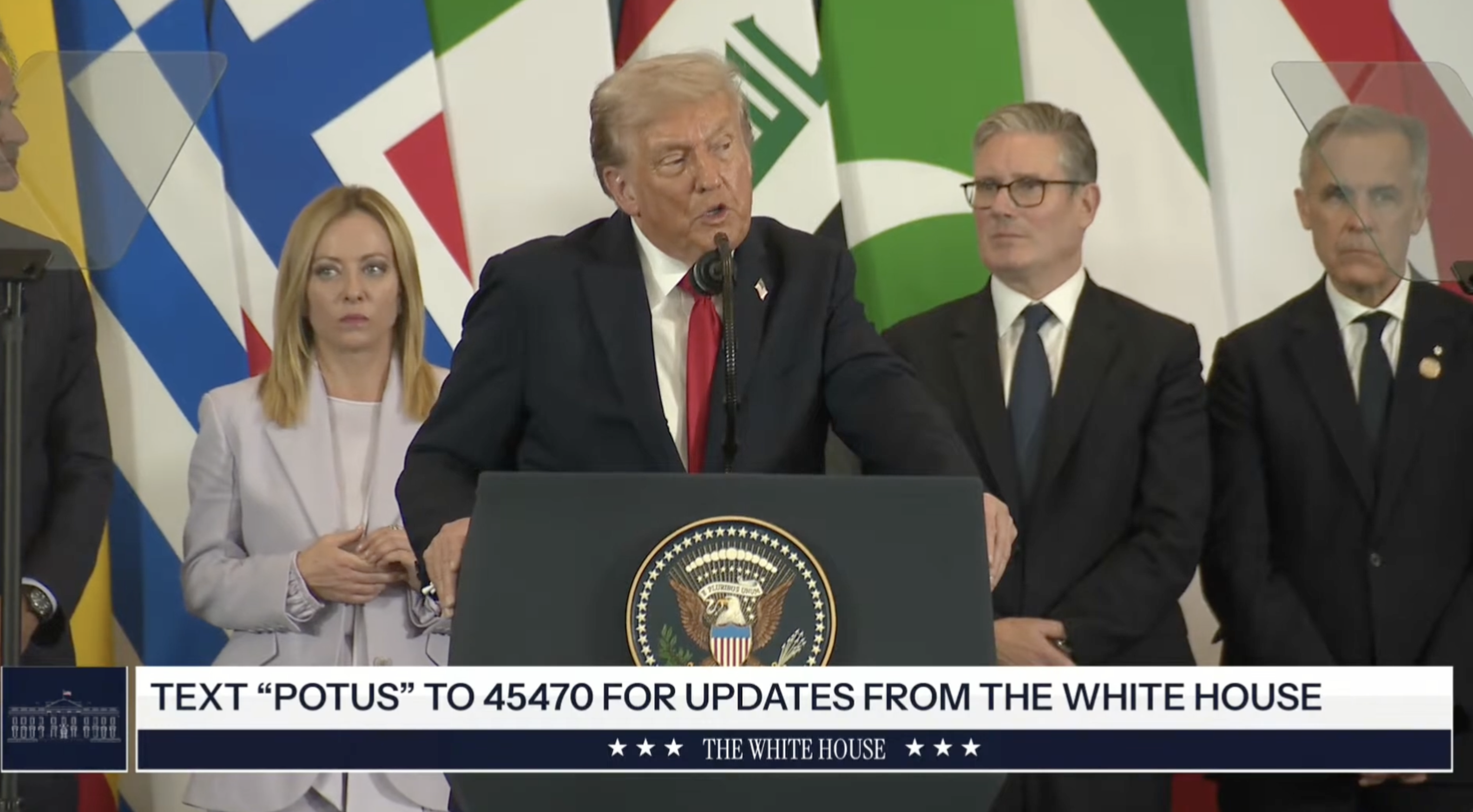 The White House– President Trump: “The Israeli people are overjoyed that the war has ended”
