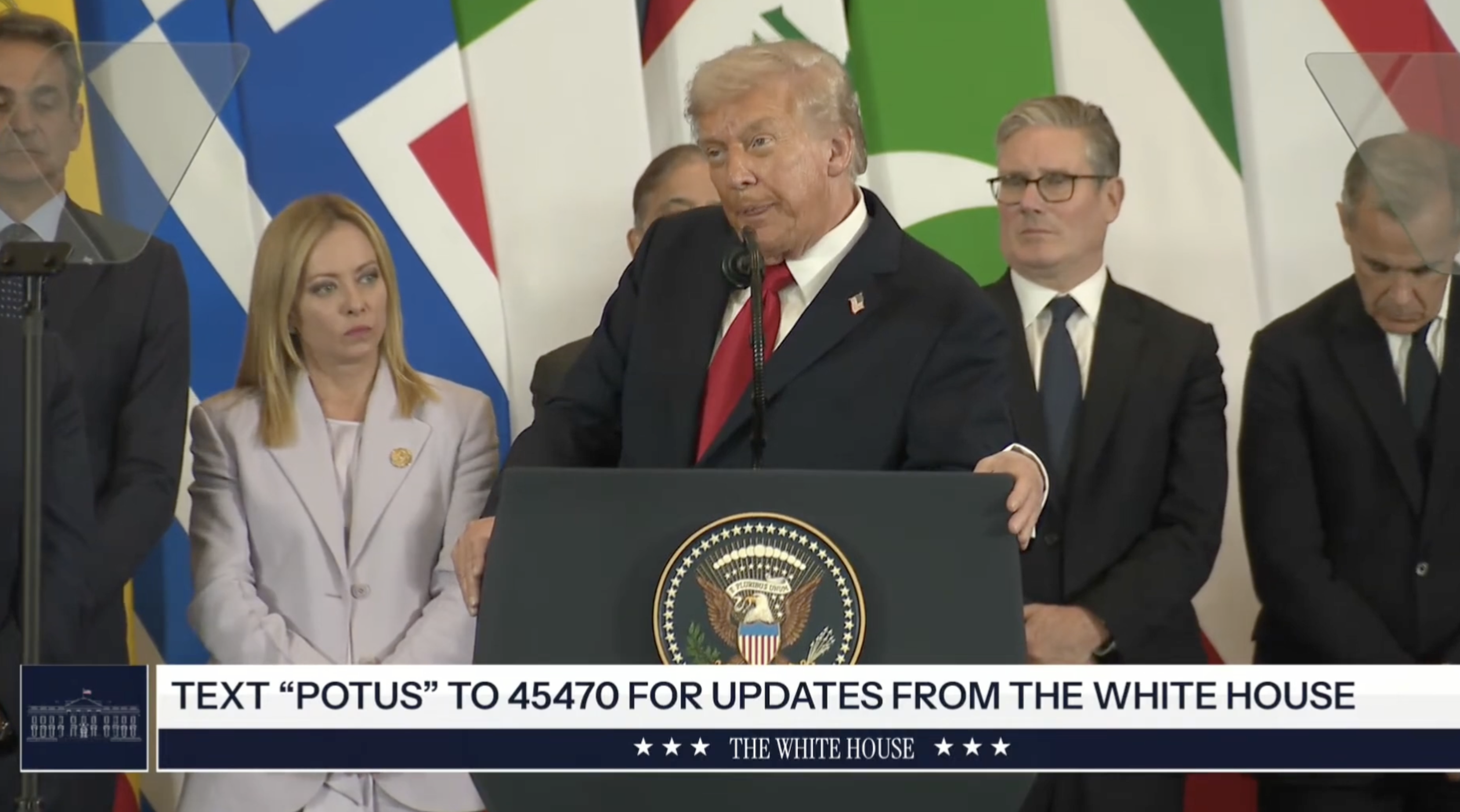  The White House– President Trump: “We’re going to have a lot of money coming into Gaza.”