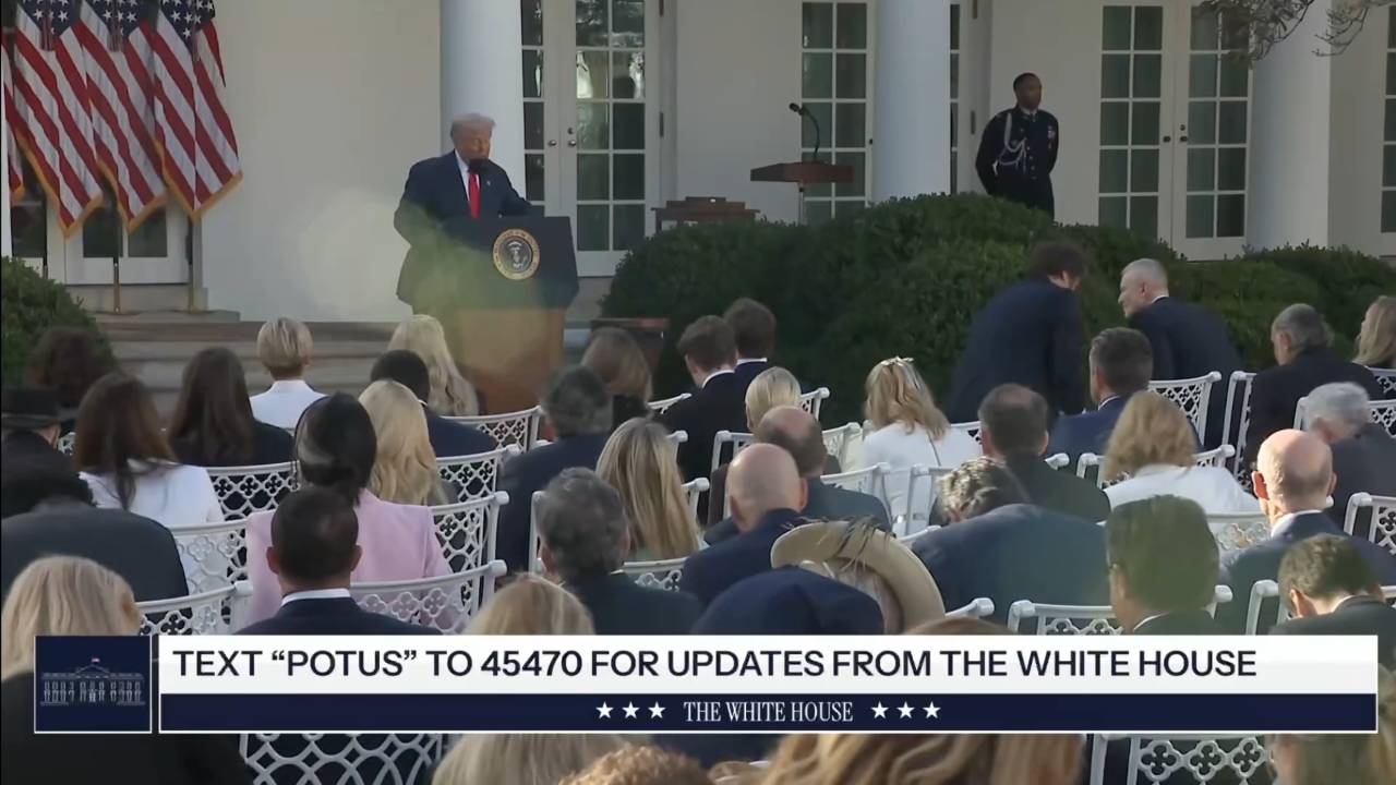 The White House - President Trump: “I heard today was Charlie's birthday”