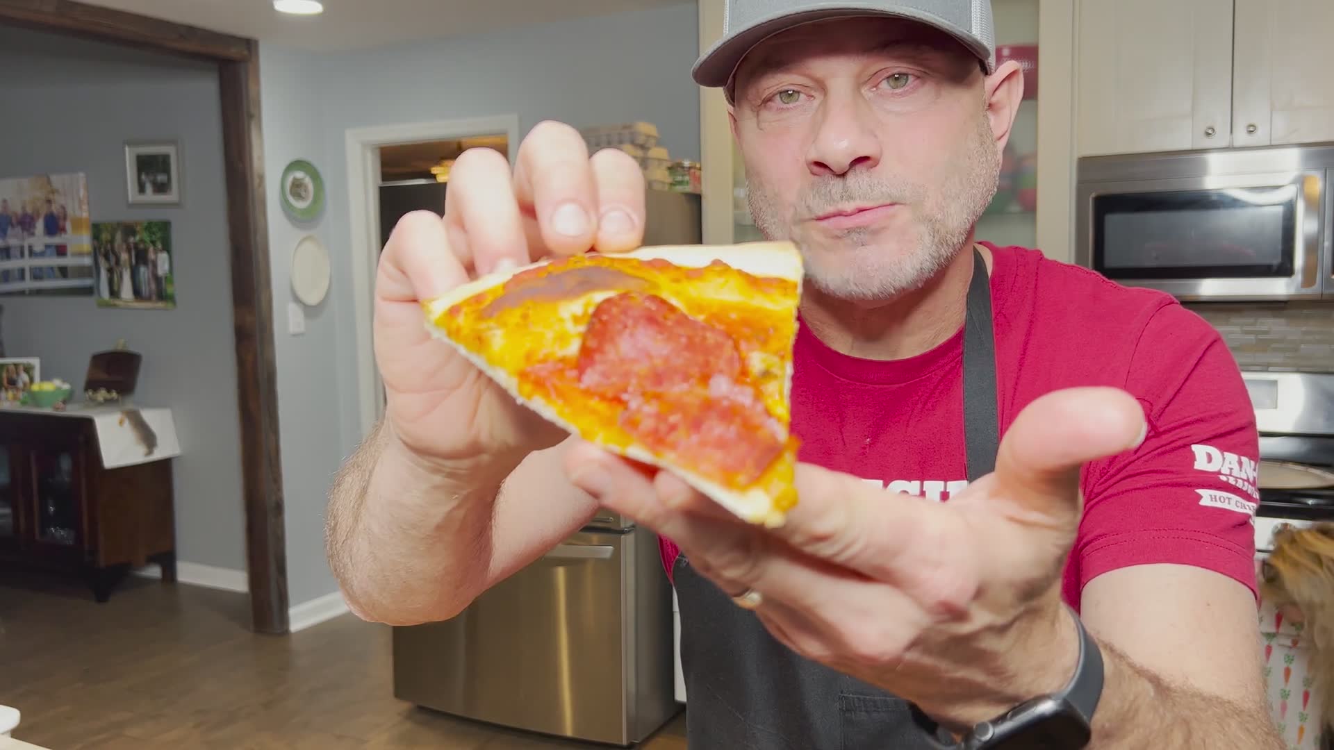 Making basic pizza dough