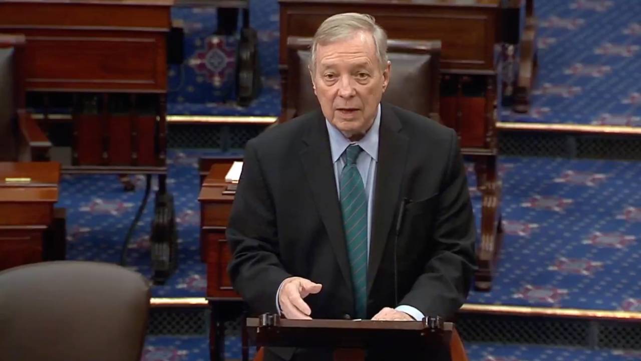 US Senate Floor - Sen. Durbin (D-IL): “This is not something that we’re making up, it’s on the news every night”