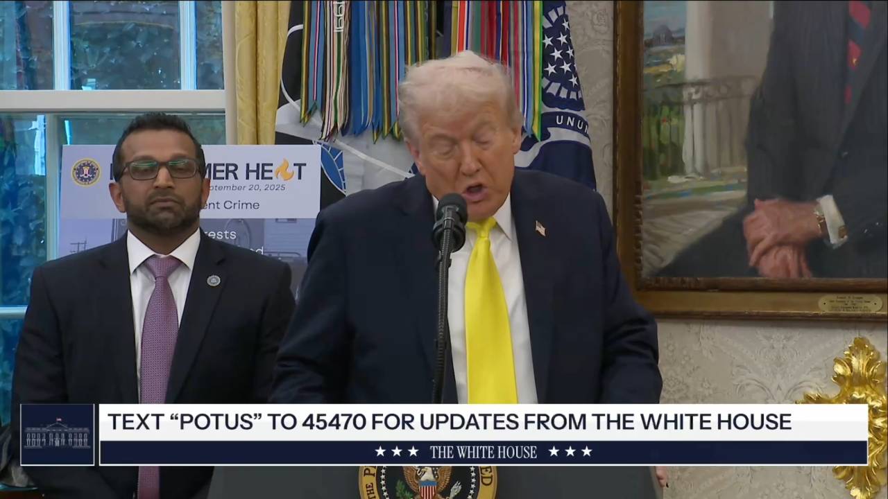The White House - President Trump: “Since the start of the administration the FBI has arrested over 23,000 violent criminals”