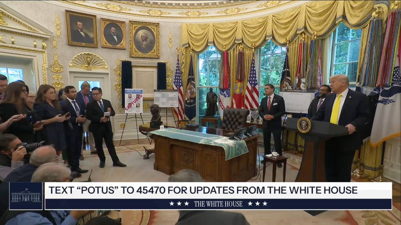The White House -  Director Patel: “That’s what we’re focused on, investigating the facts not trading in conspiracy theories”