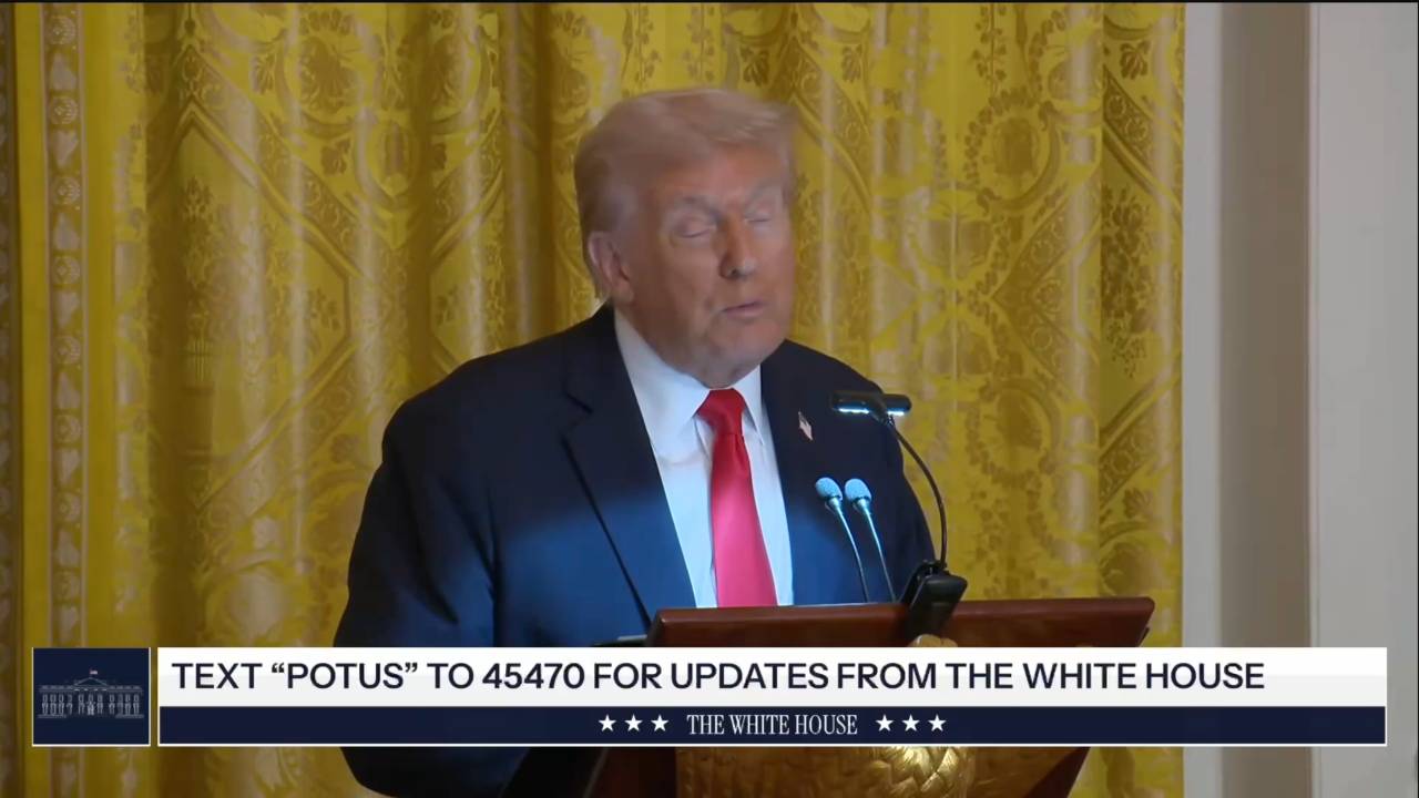The White House - President Trump on the journalists: “they’ve been very respectful”