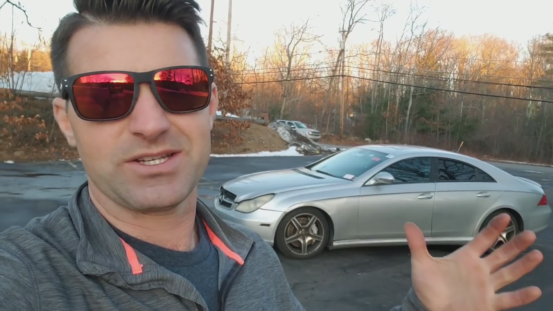 Car auction score reveals supercharged AMG Mercedes CLS55