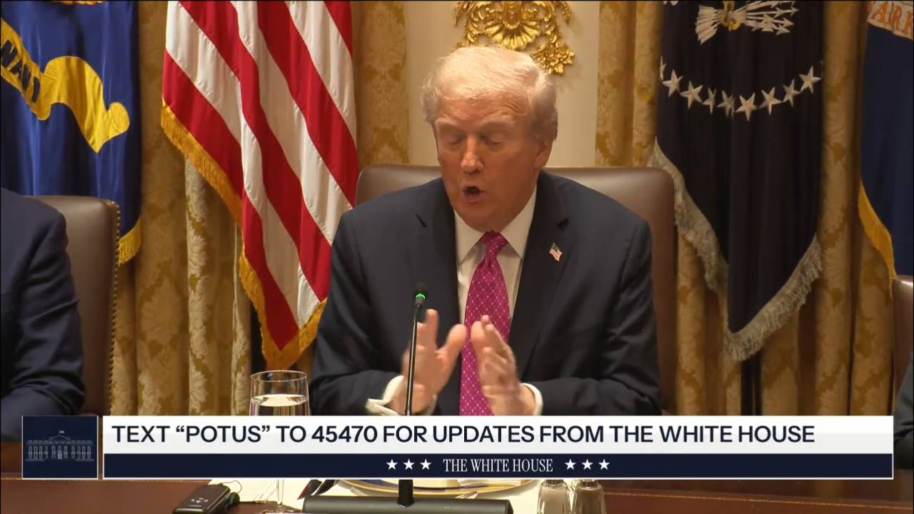 The White House - President Trump: “We're not spending money. We're getting paid”
